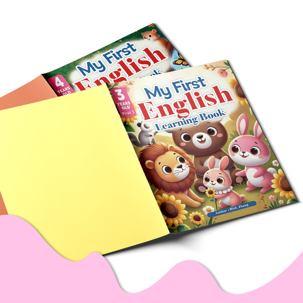 My First English Learning Book Set for Kids Ages 1-6 – ZHIDIAN Book