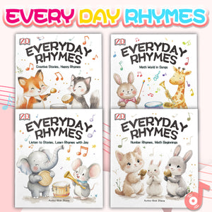 Everyday Rhymes 4-Book Early Learning Set cover