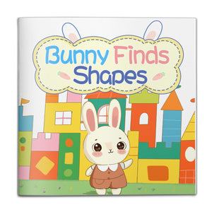 Bunny Finds Shapes Early Learning Book cover