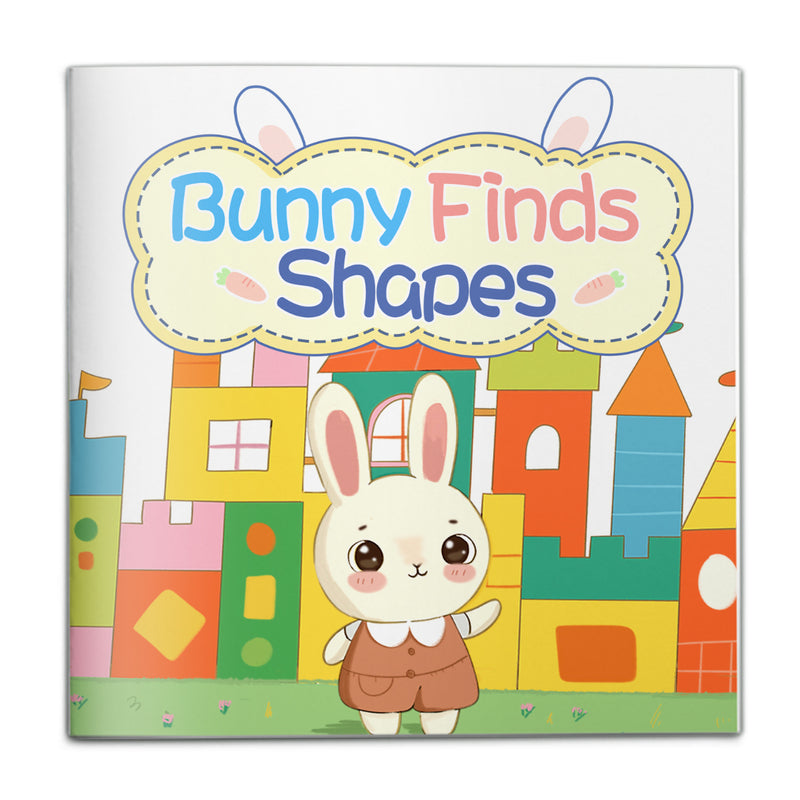 Bunny Finds Shapes Early Learning Book cover