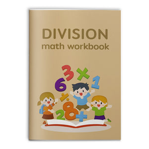 Division Math Workbook basic facts cover