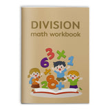 Division Math Workbook basic facts cover