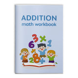 Addition Math Workbook basic facts cover