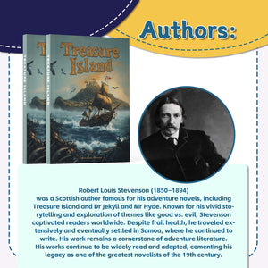 Treasure Island 3-Book Set: Classic Tales of Adventure, Pirates, and Hidden Treasure