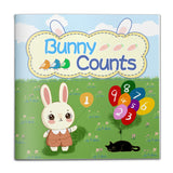 Bunny Counts Early Learning Book for Kids cover