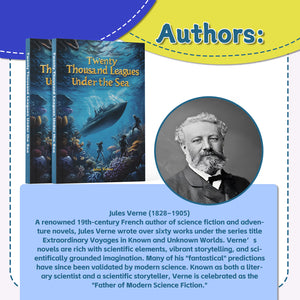 20,000 Leagues Under the Sea 3-Book Set: A Classic Journey of Oceanic Discovery and Adventure