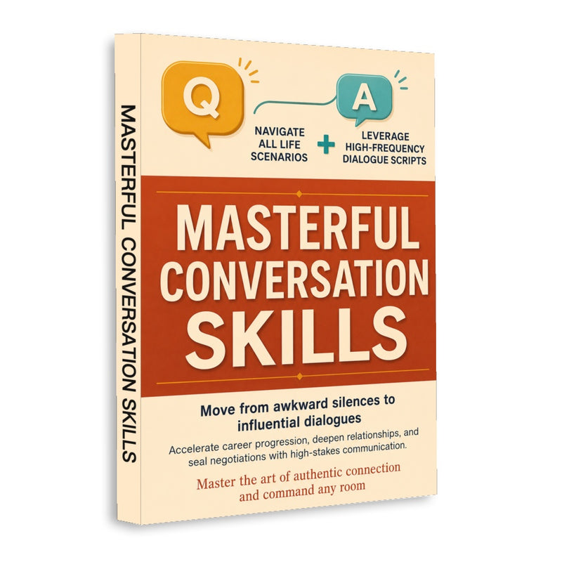 Masterful Conversation Skills: Navigate Scenarios and Use Dialogue Scripts, Book 3 physical printed book product image 1, ISBN 9798904668402