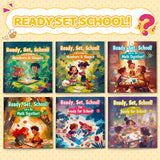 Ready Set School 6-Book Set for Kids cover
