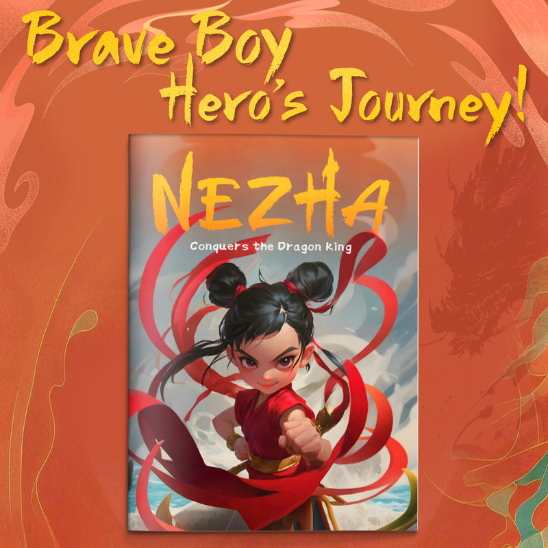 Nezha Conquers the Dragon King Chinese Mythology Story cover