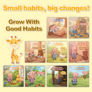 Grow with Habits:Stories That Teach Kids Healthy Routines
