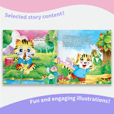 Ages 4-8 picture story book for screen-free bedtime storytime