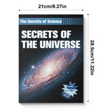 Children's space science book for astronomy planets and universe discovery