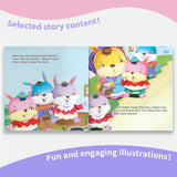 Ages 4-8 picture story book for screen-free bedtime storytime