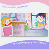 Selected Fairy Tales The Five Peas in a Pod Picture Book product image 5 showing printed book details for screen-free reading and learning
