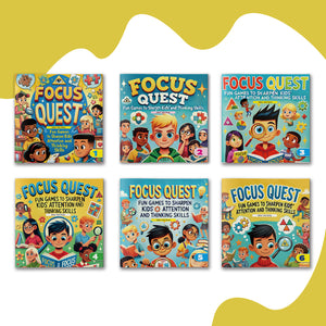 IQBoost Series: Enhance Kids' Cognitive Skills with Objects and Scenes Recognition Practice Books Series Set style6