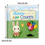 Bunny-themed counting book for number recognition and preschool math readiness