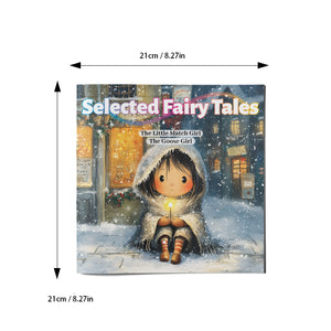 Children's picture story collection featuring The Little Match Girl and The Goose Girl