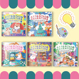 Attention Adventure 5-Book Focus Activity Set physical printed book product image 3, ISBN 9798895056127