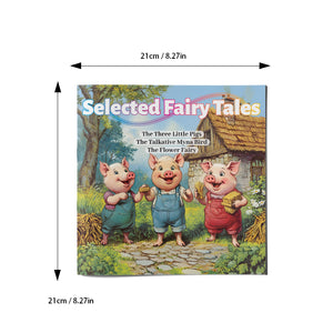 Children's picture story collection featuring Three Little Pigs and Flower Fairy tales