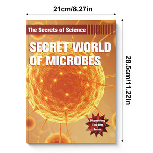 Children's microbiology book for microbes tiny life and STEM discovery