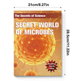 Children's microbiology book for microbes tiny life and STEM discovery