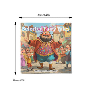 Children's Emperor's New Clothes fairy tale picture book for family reading