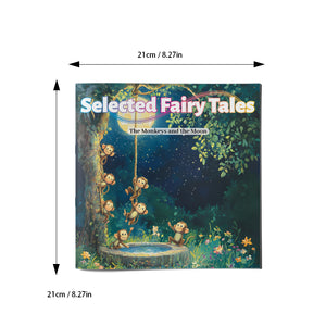 Children's Monkeys and the Moon animal fairy tale picture book for family reading