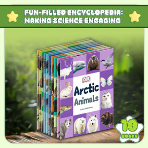 Amazing Animals of the World: A 10-Book Illustrated Encyclopedia for Kids