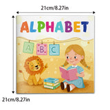 ALPHABET – A Fun A to Z Learning Book with Pictures (Saddle-Stitched Edition)