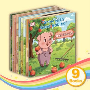 Grow with Habits:Stories That Teach Kids Healthy Routines