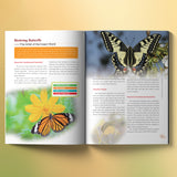 Printed STEM book for insect habitats life cycles and biology vocabulary