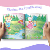 Selected Fairy Tales Little Kitten Goes Fishing Picture Book product image 5 showing printed book details for screen-free reading and learning