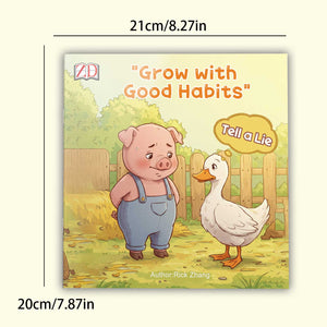 Grow With Good Habits 9-Book Set for Kids, Early Learning Picture Book Collection for Daily Routines, Positive Behavior, Character Building, and Preschool Growth