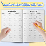 Printed addition fact pages for early math foundations