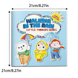 Printed 4-book story set for preschool reading and interactive storytime
