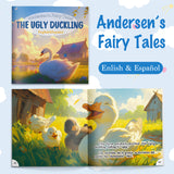Printed The Ugly Duckling book for early language learning and family reading