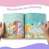 Selected Fairy Tales: Snow Child, Rabbit, Lion, Fox, and Crane Stories product image 5 showing printed book details for screen-free reading and learning