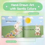 Ages 2-5 shapes book for screen-free early math practice