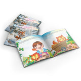 Printed Selected Fairy Tales Fox and the Wolf book for imagination and character learning