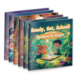 Ages 3-6 school readiness book set for screen-free early learning