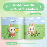 Ages 2-5 number recognition book for screen-free math learning