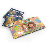 Printed Selected Fairy Tales Cinderella book for imagination and character learning