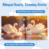 Children's bilingual story book for vocabulary empathy and comprehension