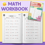 Division practice book for early arithmetic