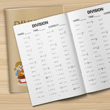 Basic division workbook for arithmetic foundations