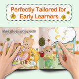 Little Thinkers Social Stories 4-Book Set product image 5 showing printed book details for screen-free reading and learning