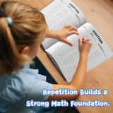 Addition Math Workbook: Basic Facts product image 6 showing printed book details for screen-free reading and learning