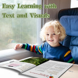 Secret Plant Lives Science Book for Kids product image 6 showing printed book details for screen-free reading and learning