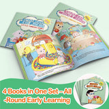 Little Thinkers Social Stories 4-Book Set product image 6 showing printed book details for screen-free reading and learning