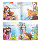 Ages 4-8 Little Mermaid picture book for screen-free bedtime storytime